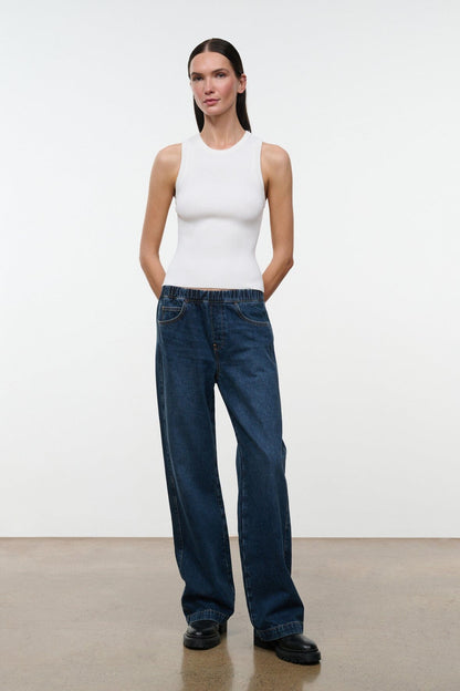 STAUD New In|Clothing Malia Tank White