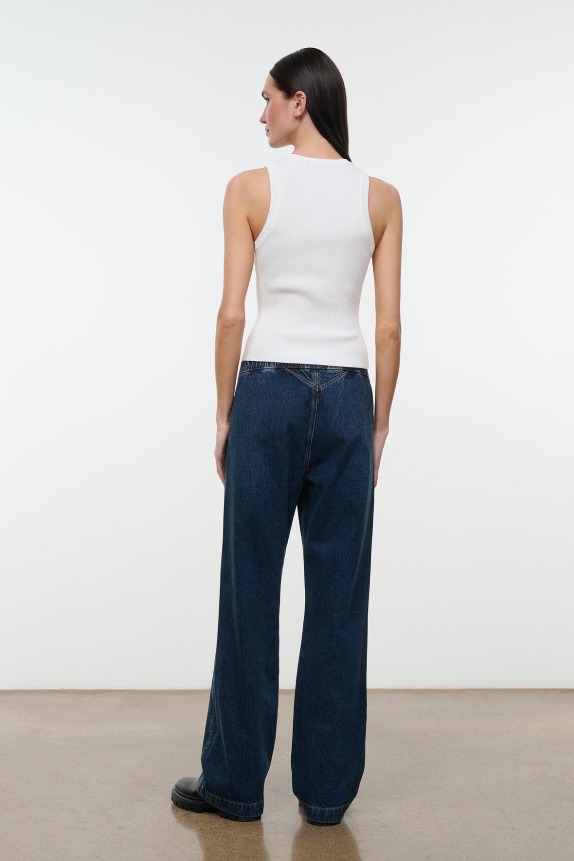 STAUD New In|Clothing Malia Tank White