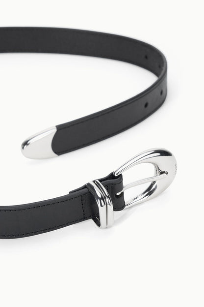 STAUD New In|Accessories Moon Metal Keeper Belt - 26 Mm Black