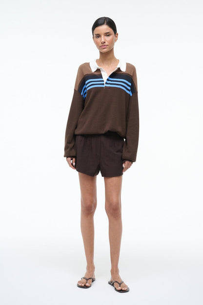 STAUD Clothing Magpie Short Earth