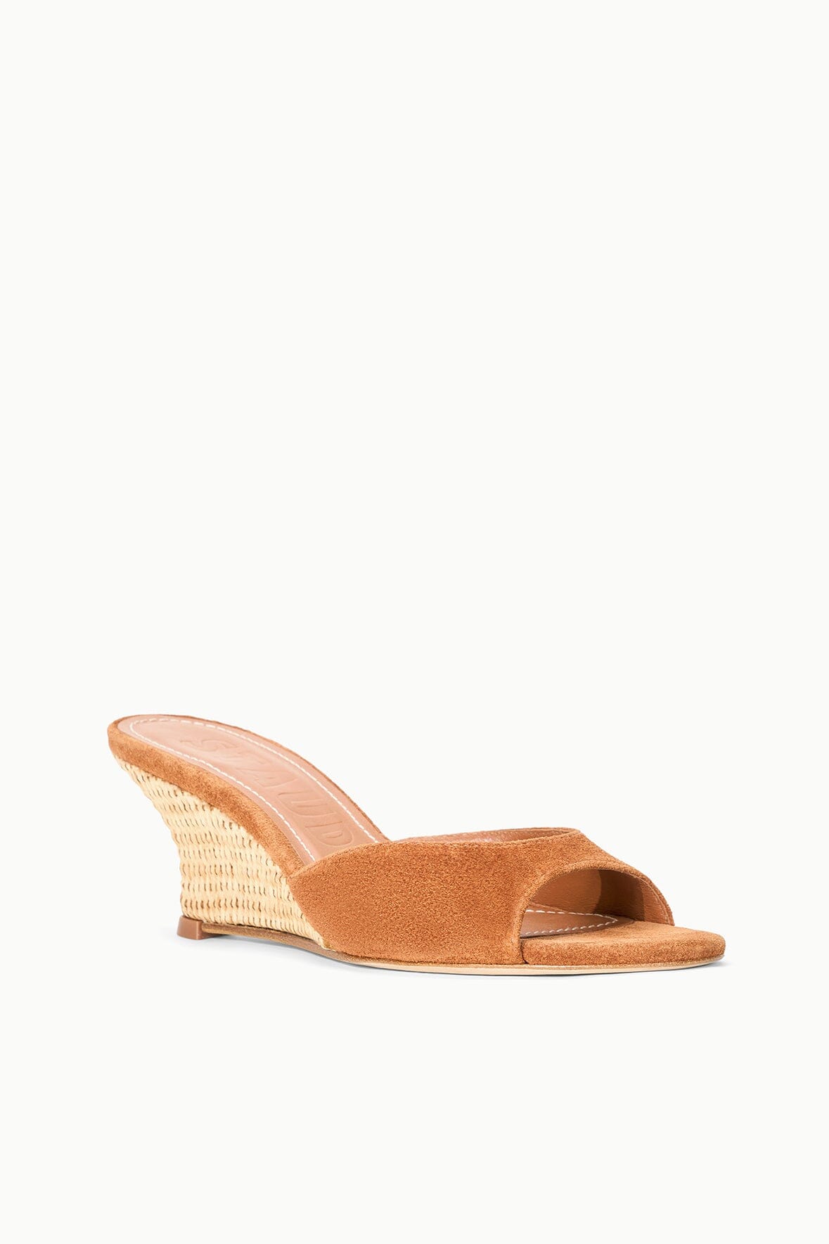 STAUD Shoes Brigitte Wedge Tabac Natural