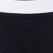 STAUD Swimwear Liv Bikini Top Black White