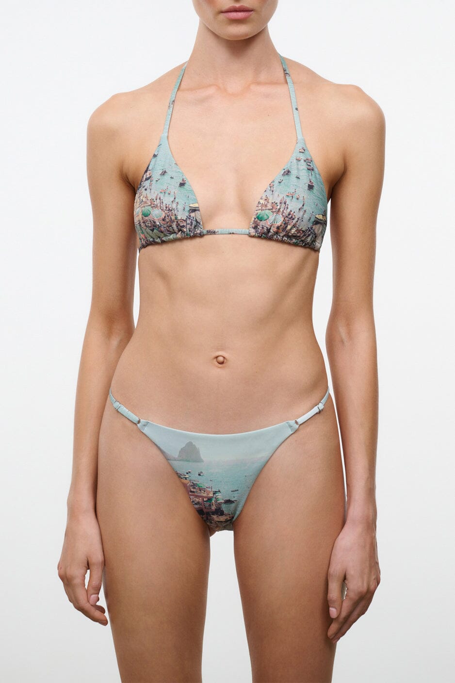 STAUD Swimwear Sisley Bikini Bottom Endless Summer