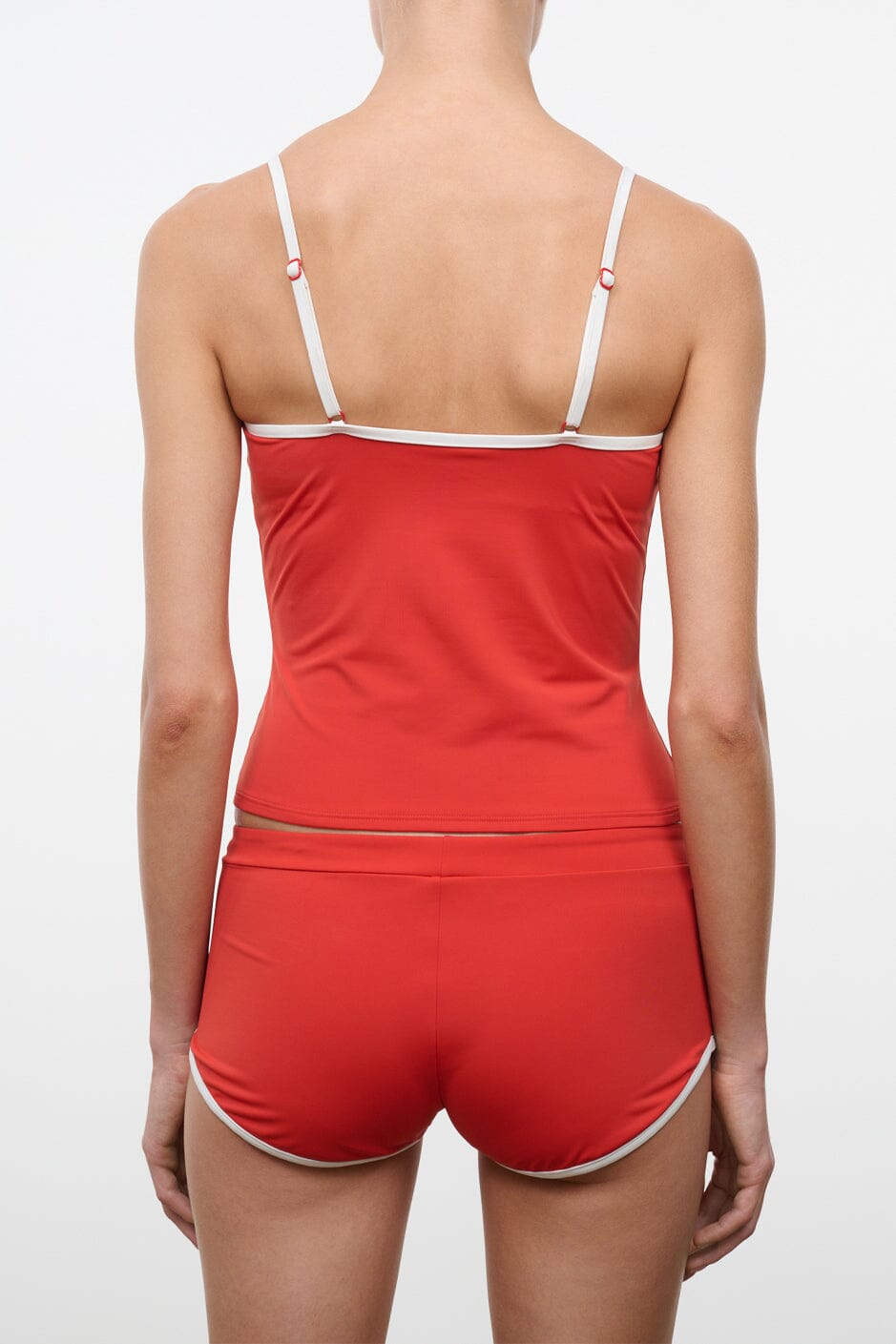 STAUD Swimwear Niguel Swim Short Tomato