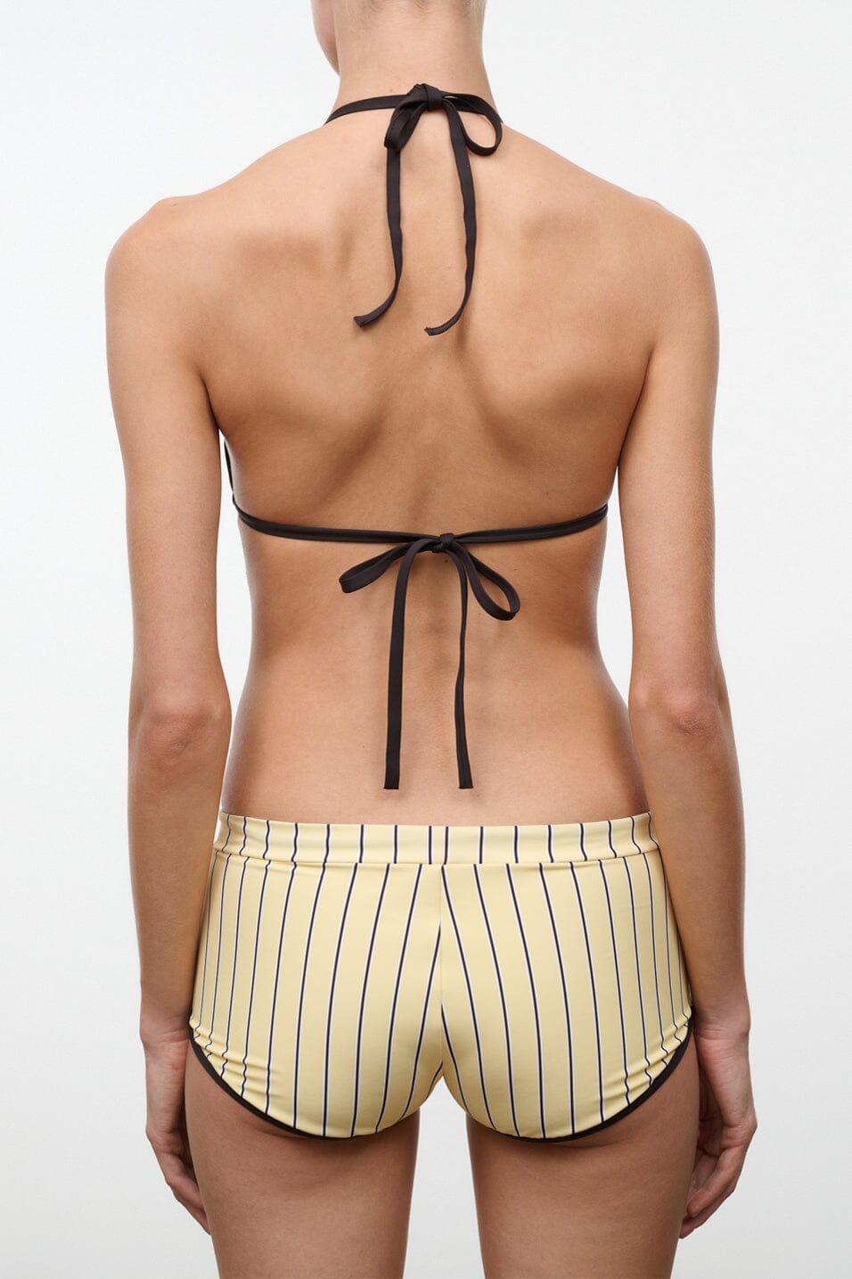 STAUD Swimwear Niguel Swim Short Monday Stripe
