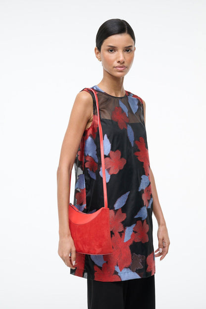 STAUD Sale Rowey Bag Red Rose