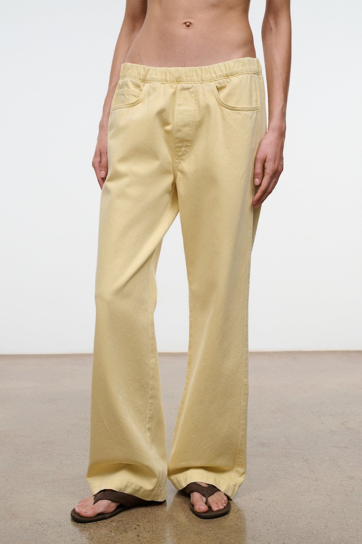STAUD Clothing Noah Jean Butter