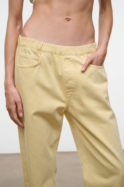 STAUD Clothing Noah Jean Butter