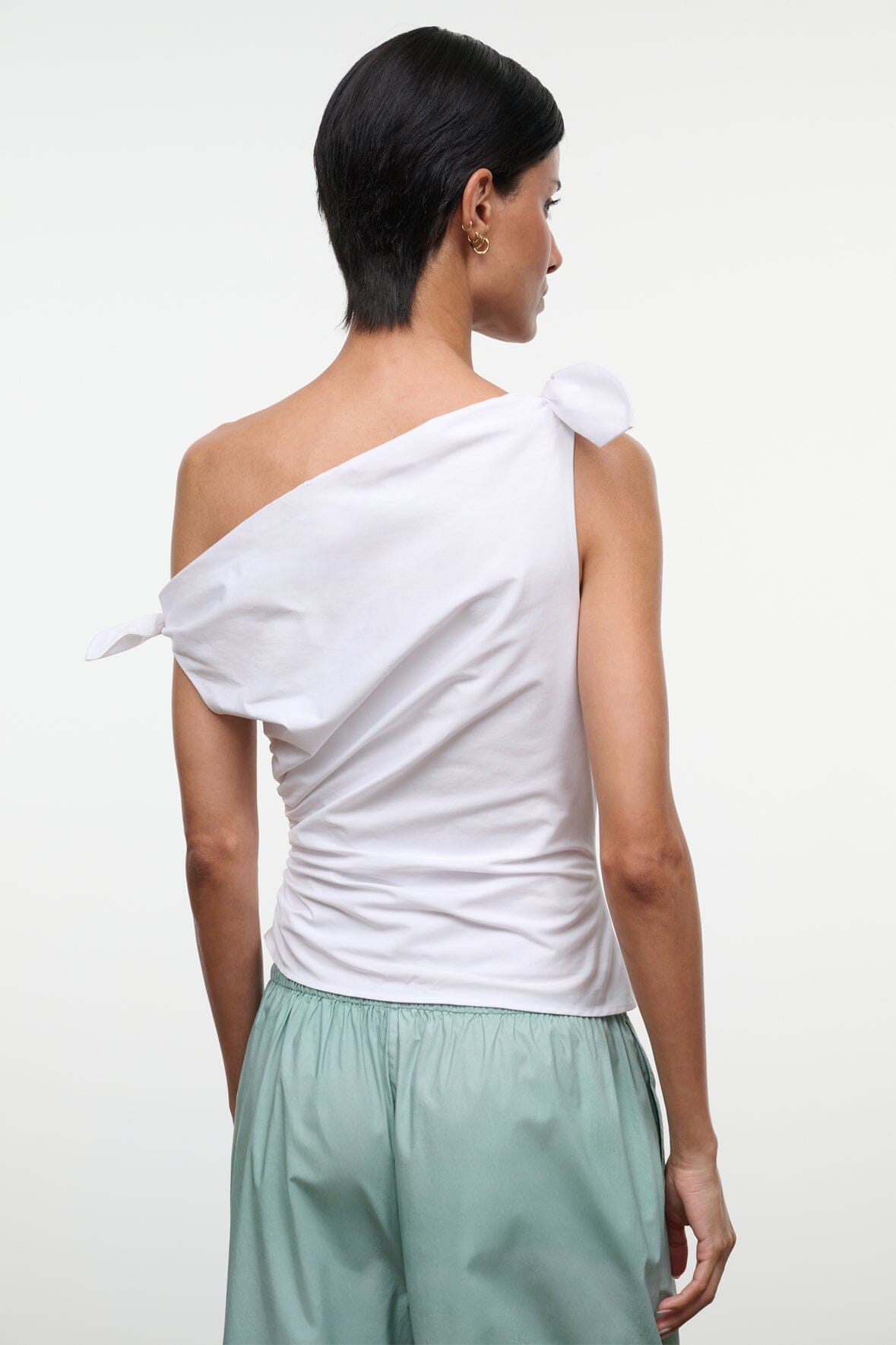 STAUD Clothing Bellaria Top White