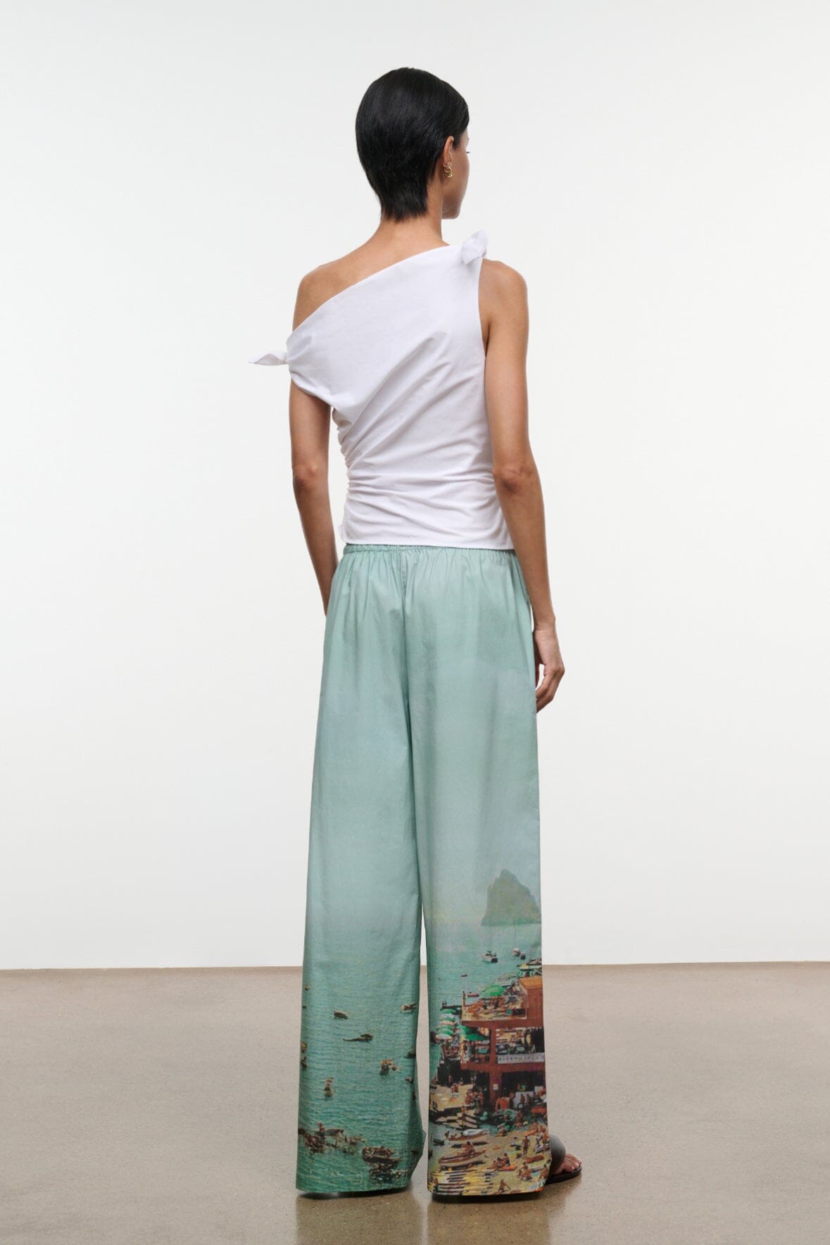 STAUD Clothing Bellaria Top White