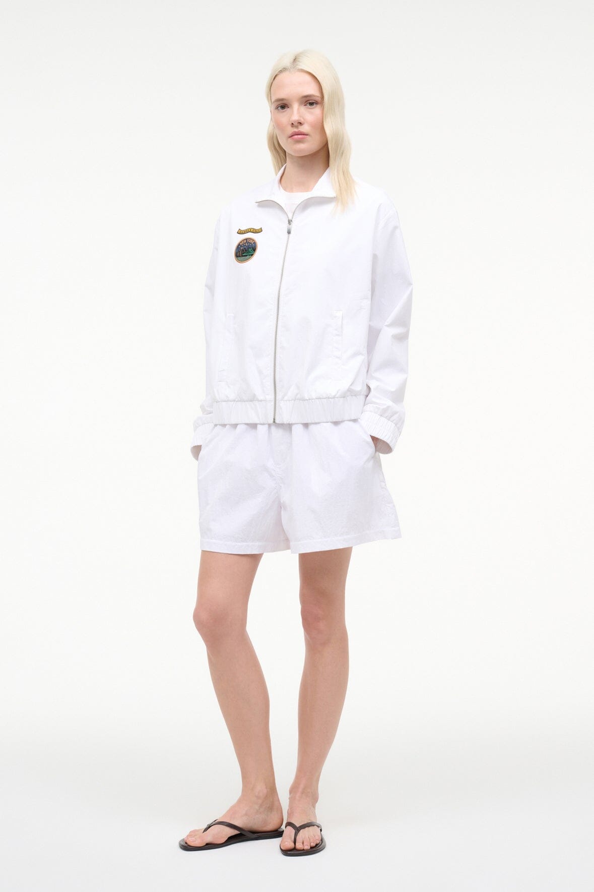 STAUD Sale Arrival Short White
