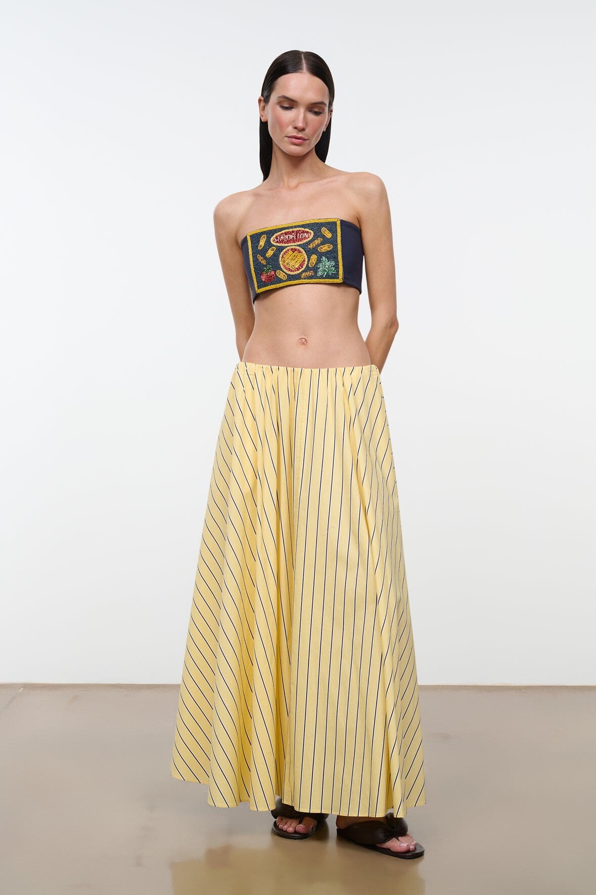 STAUD Clothing Tommy Tube Top Staudelloni