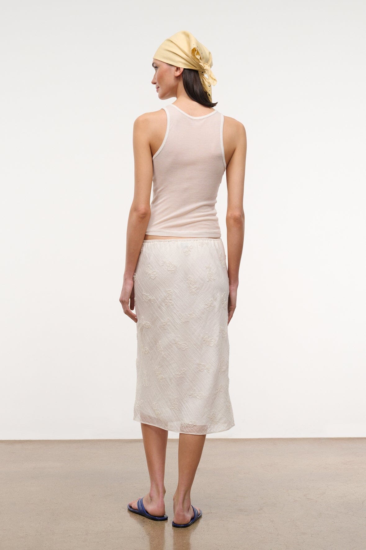 STAUD Clothing Mya Tank Ivory