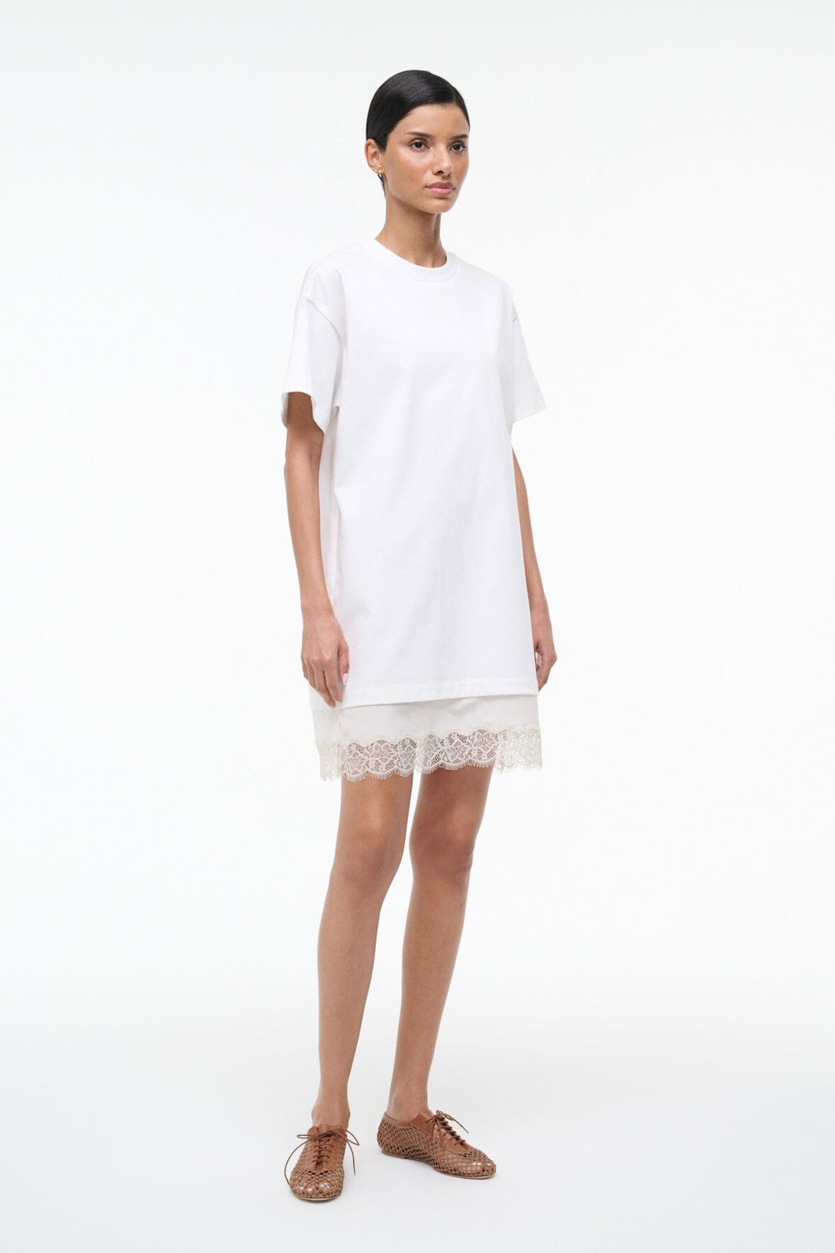 STAUD Sale Grier Dress Ivory